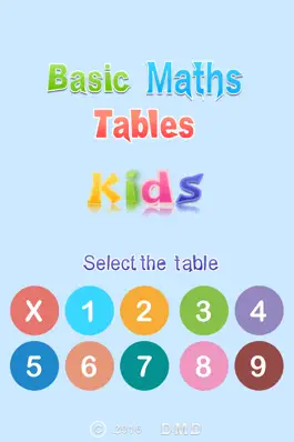 Game screenshot A Basic Maths Multiplication Tables for Kids - Train Your Brain mod apk