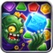 Zombie Attack Jewels Magic - Puzzle Gems