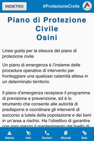 Protezione Civile Osini screenshot 2