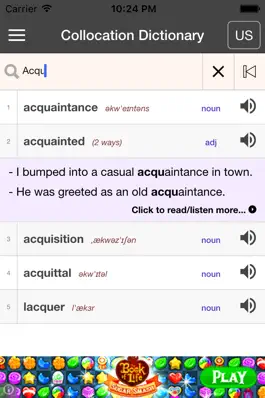 Game screenshot Collocation Dictionary apk