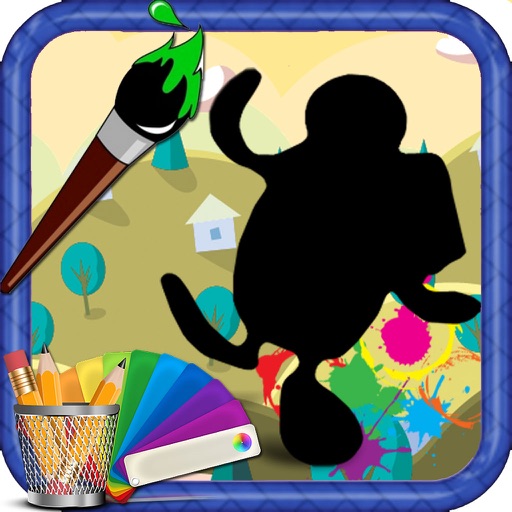 Kids Coloring Books Pingu Free Edition Icon