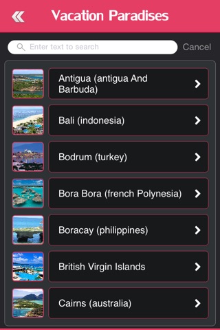 Best Vacation Spots in the World screenshot 3