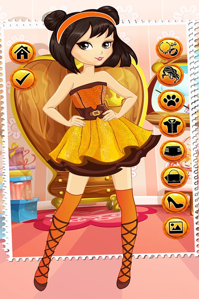 Dress Up Games For Girls & Kids Free - Fun Beauty Salon With Fashion Spa Makeover Make Up screenshot 3
