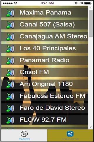 Radios de Pamama Gratis: fm y am screenshot 2