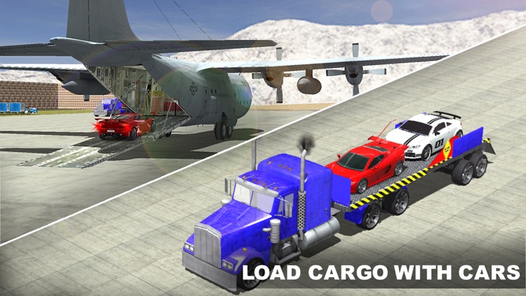 Airplane Pilot Car Transporter - Airport Vehicle Transport Duty Simulator