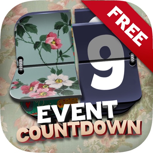 Event Countdown Fashion Wallpaper  - “ The Vintage ” Free icon