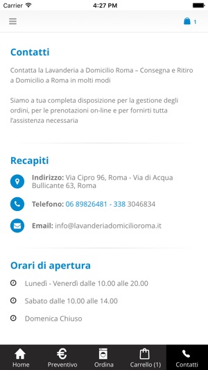 Lavanderia a domicilio Roma(圖5)-速報App