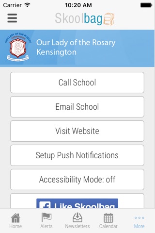 Our Lady of the Rosary Primary School Kensington - Skoolbag screenshot 4