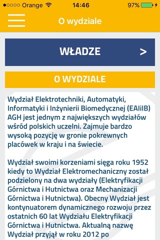 mEAIiIB Wydział Elektrotechniki, Automatyki, Informatyki i Inżynierii Biomedycznej screenshot 3