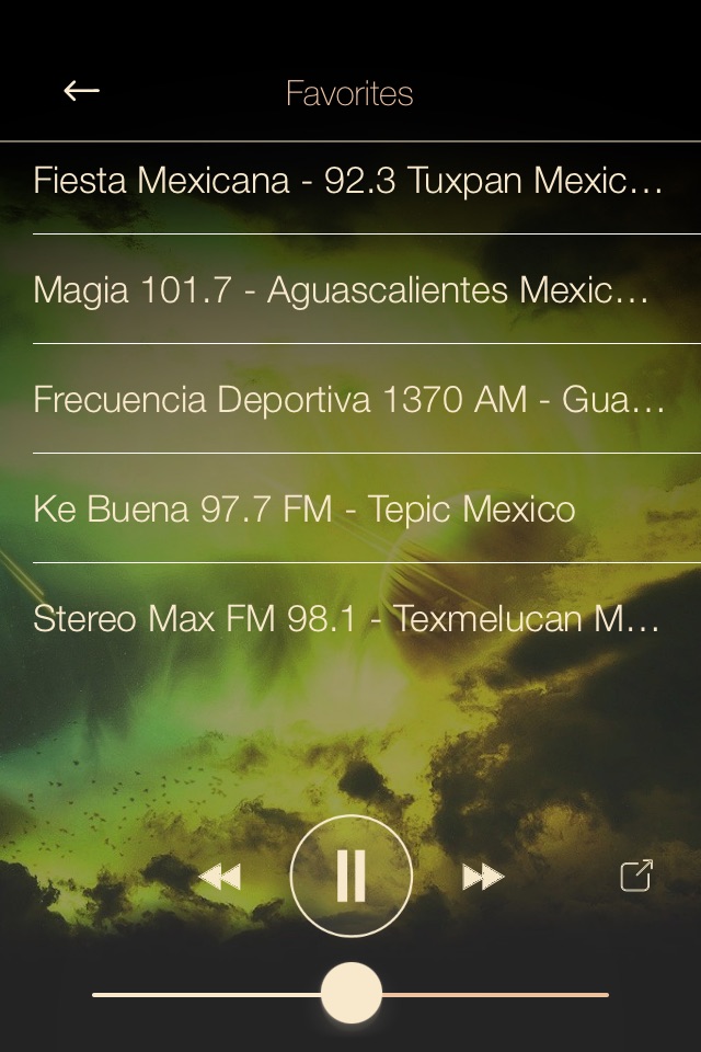 Mexico MUSIC Online Radio screenshot 2