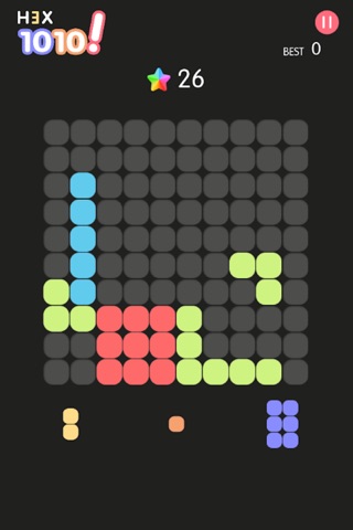 1010 - Classic Color Block Crush Puzzle Game screenshot 2