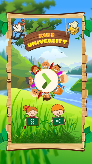 How to cancel & delete Kids University - Kindergarten Educational Learning Game from iphone & ipad 1