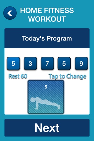 Home Fitness Workout screenshot 2
