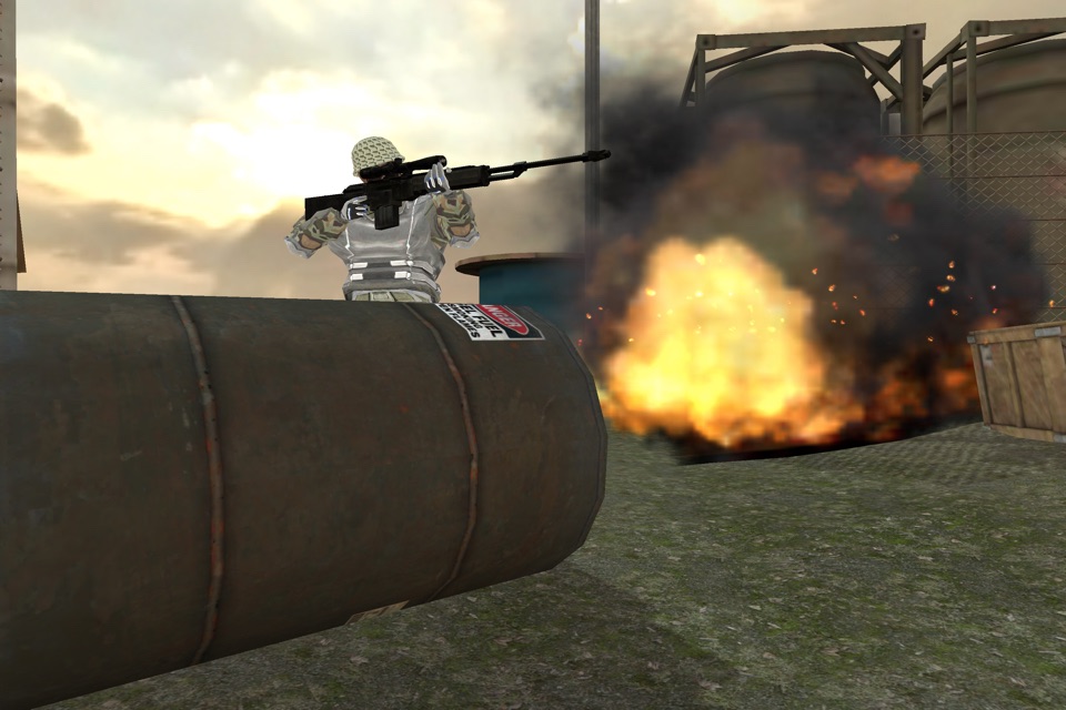 3D Bunker Warfare -  Military Turret Defense Shooter Games FREE screenshot 2