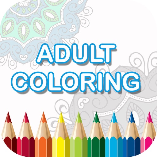 Adult Coloring Book - Free Mandala Colors Therapy Stress Relieving Pages iOS App