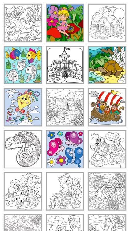 Coloring for kids (Book 1)