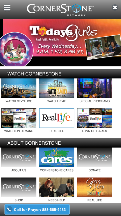 How to cancel & delete CornerstoneTV from iphone & ipad 1