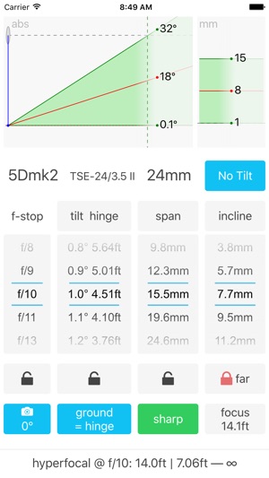 Lumariver Depth of Field Calculator(圖5)-速報App