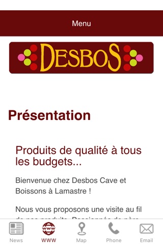 Desbos Cave et Boissons screenshot 2