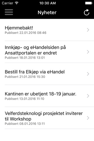 Ansattapp Sørum kommune screenshot 4