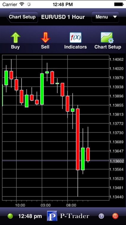 P-Trader for iPhone screenshot-3