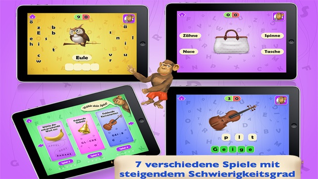 Rechtschreibung für Anfänger: Educative Spiele für Kinder(圖3)-速報App