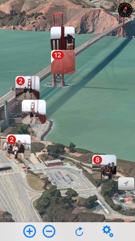 Video Map 3D Free - 3D Cities Viewのおすすめ画像2