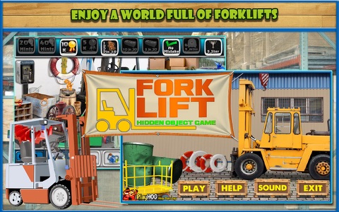 Forklift Hidden Objects Games screenshot 4