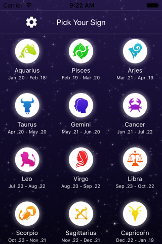 Horoscope Signs - náhled