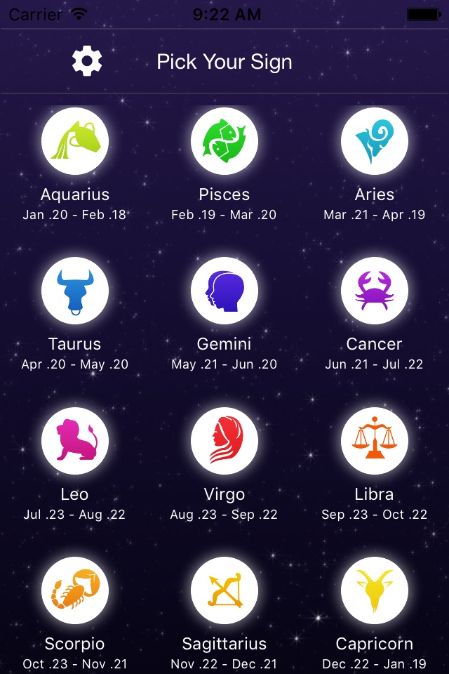 Horoscope Signs screenshot 3
