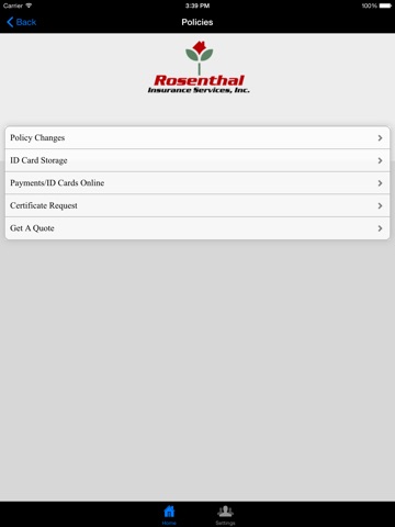 Rosenthal Insurance Services HD screenshot 4
