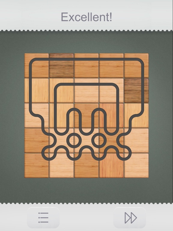 Connect it! Wooden puzzle на iPad