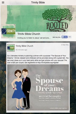 Trinity Bible Church screenshot 2