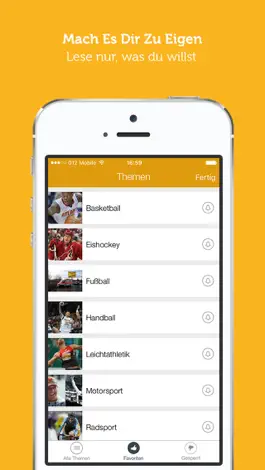 Game screenshot Sportnachrichten - Fußball, Bundesliga, Formel 1, Boxen, Tennis, Handball & Basketball apk