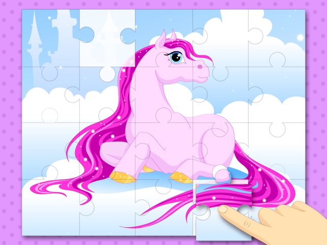 Cute Ponies & Unicorns Jigsaw Puzzles : free logic game for (圖4)-速報App