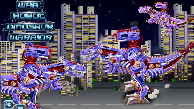 Dinosaur Robot Warrior War