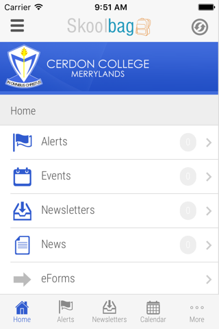 Cerdon College Merrylands - Skoolbag screenshot 2