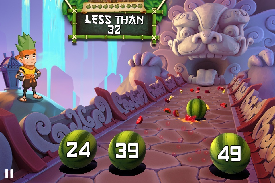 Fruit Ninja Academy: Math Master screenshot 4