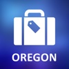 Oregon, USA Detailed Offline Map
