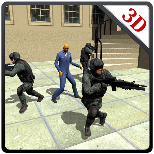 Army Shooter President Rescue – Extreme shooting simulator game Icon