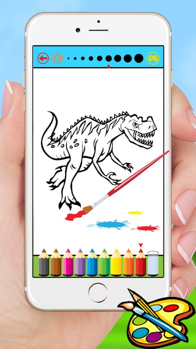 dinosaur dragon coloring book - dino drawing for kids free