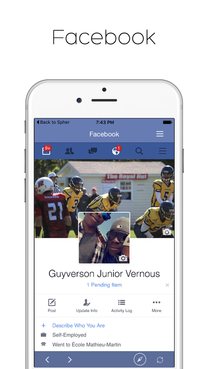 Spher - All Social Media Apps In One App Free