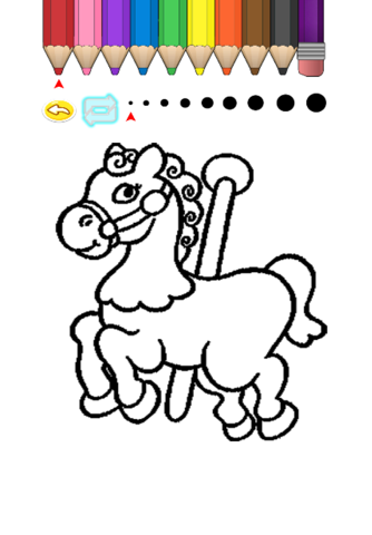 Kids Coloring Book - Cute Cartoon 6 screenshot 4