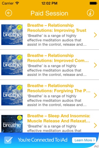 Breathe Stress Reduction Meditation – The Ultimate Guided Stress Reduction Meditation Series screenshot 2