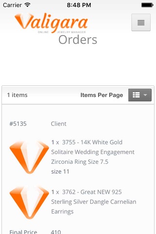 Valigara Jewelry Manager screenshot 3