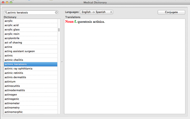 Spanish-English Medical Dictionary (Offline)(圖4)-速報App