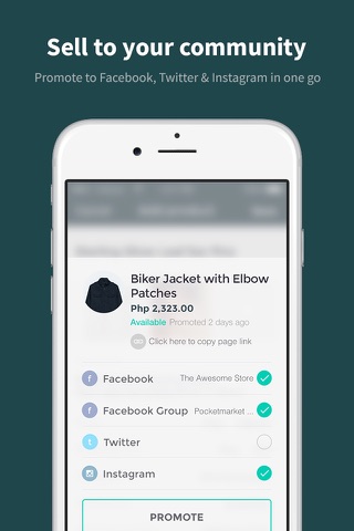 PocketMarket - Sell in ANY Chat App screenshot 4