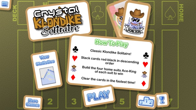 Crystal Klondike Solitaire(圖1)-速報App