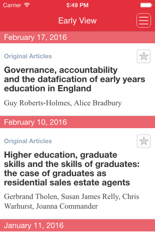 British Educational Research Journal screenshot 4