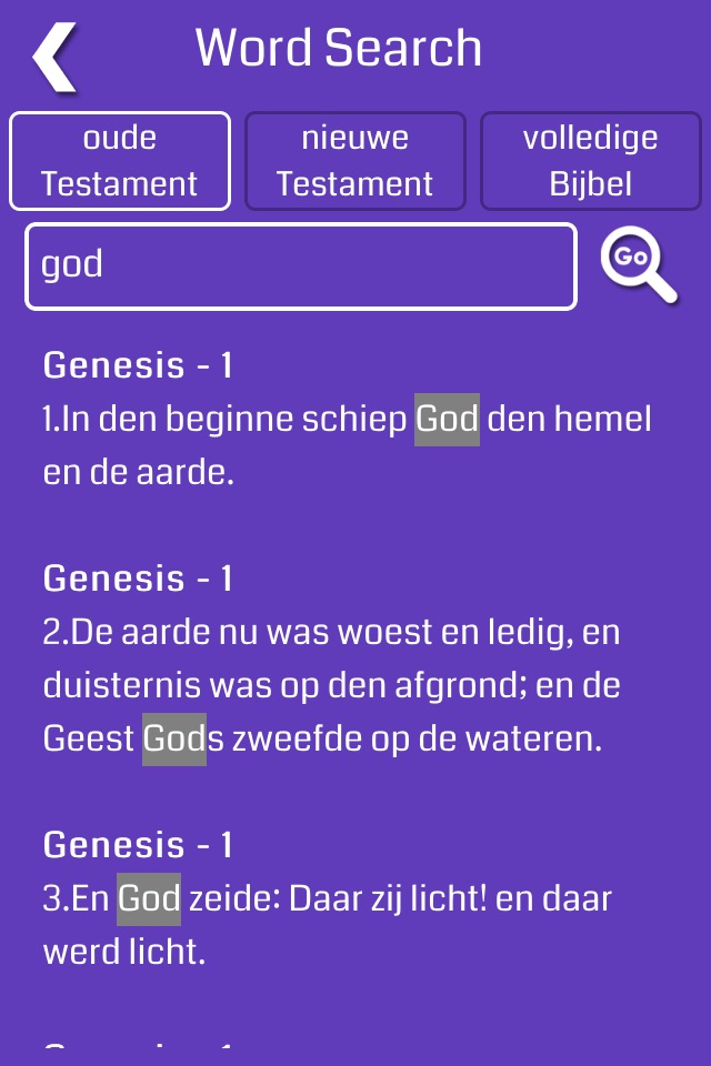Bijbel Audio screenshot 2